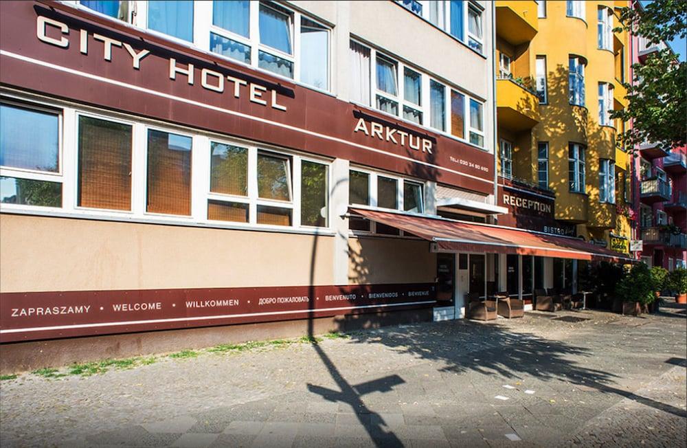 Arktur City Hotel Berlin Exteriör bild